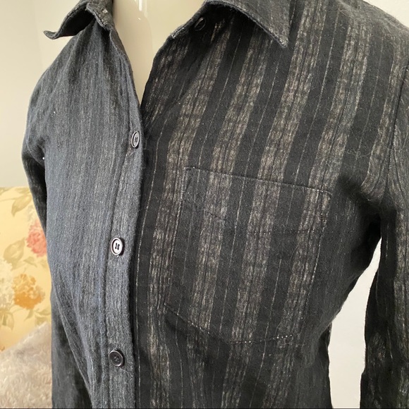Theory Plaid Button Down - Picture 5 of 6